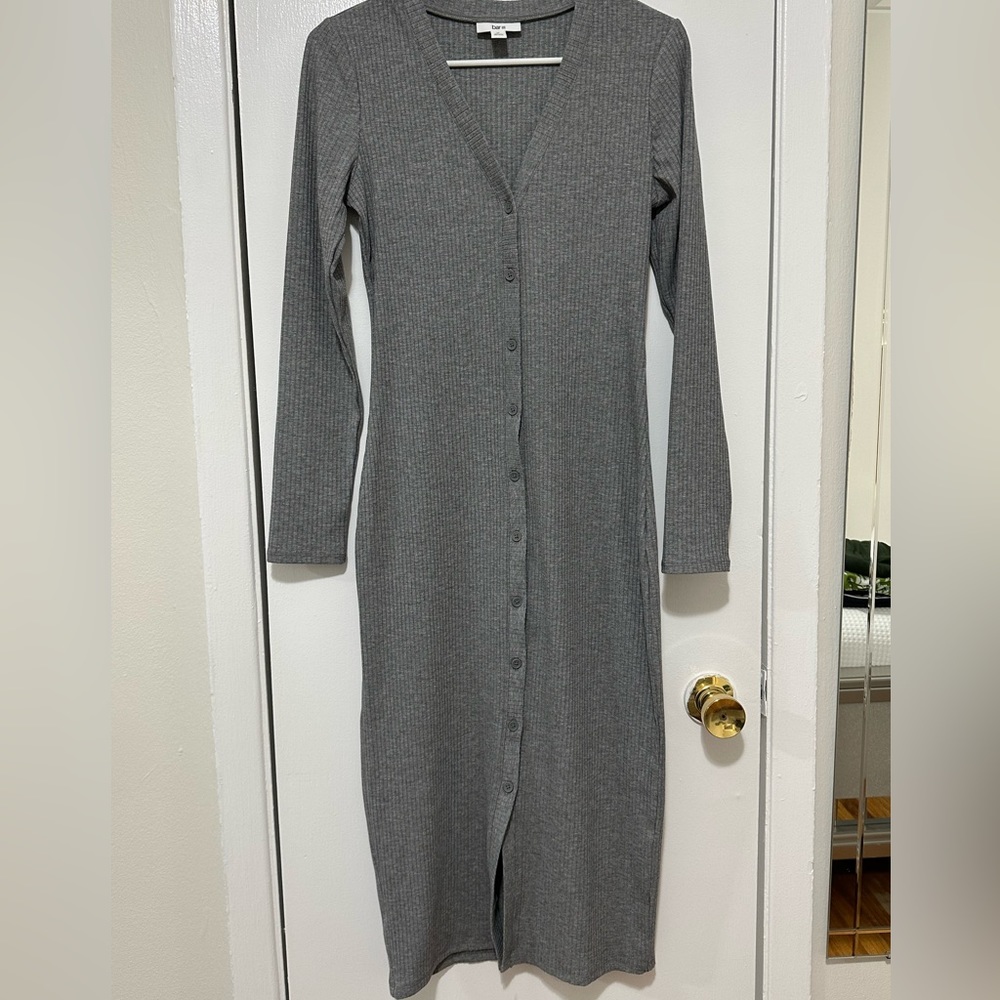 Bar lll button front dress